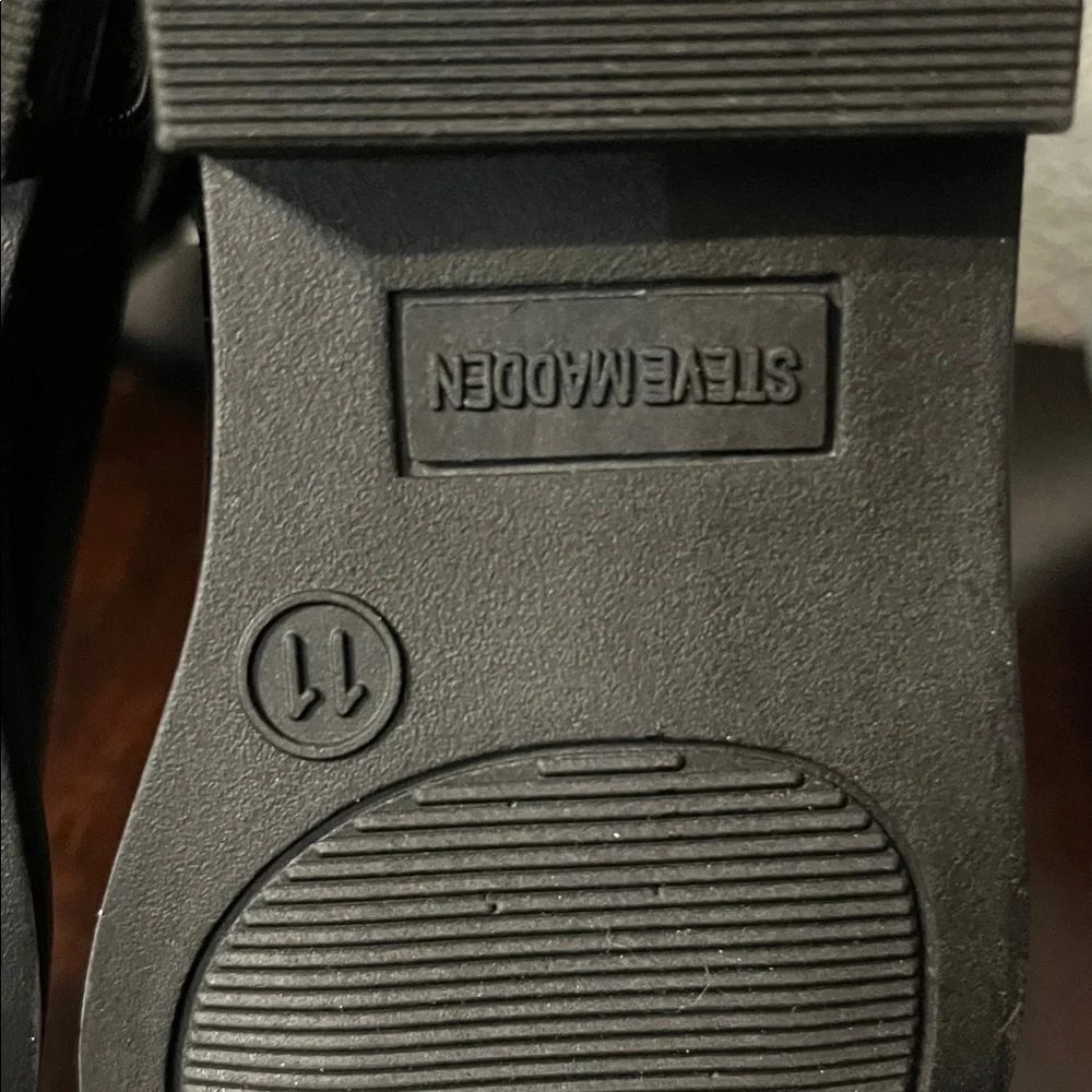 Steve Madden Kids Black Boots